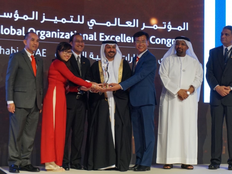 Giải thưởng Chất lượng<br>Châu Á - Thái Bình Dương - GPEA 2018<br>(Abu Dhabi - UAE)