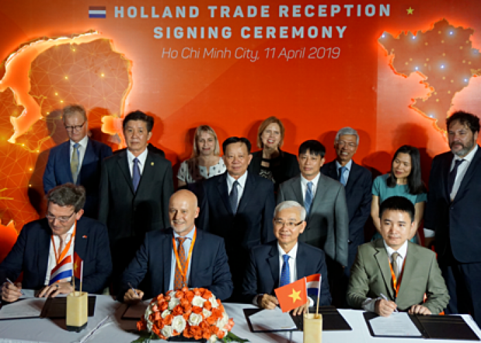 Doanh nghiệp Hà Lan và Việt Nam ký 10 hợp tác kinh tế
