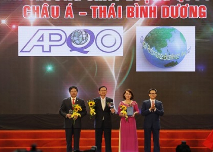 Lễ trao Giải thưởng Chất lượng Quốc gia và Giải thưởng Chất lượng Quốc tế Châu Á – Thái Bình Dương năm 2016