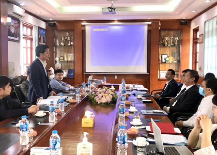 Thẩm định đề cử Giải Vàng Chất lượng Quốc gia năm 2021 với Công ty CP Gạch ngói Đất Việt